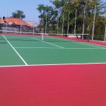 Badminton court